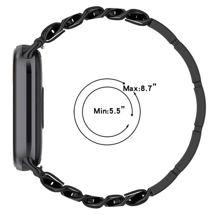 For Xiaomi Mi Band 8 Bracelet Replacement Watch Band(Rose Gold) - Watch Bands by PMC TechLife | Online Shopping South Africa | PMC TechLife