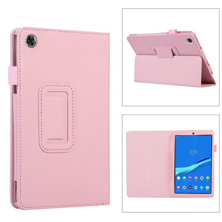 For Lenovo Tab M8 4th Gen Litchi Texture Leather Tablet Case(Pink) - free shipping - PMC TechLife - Order now!