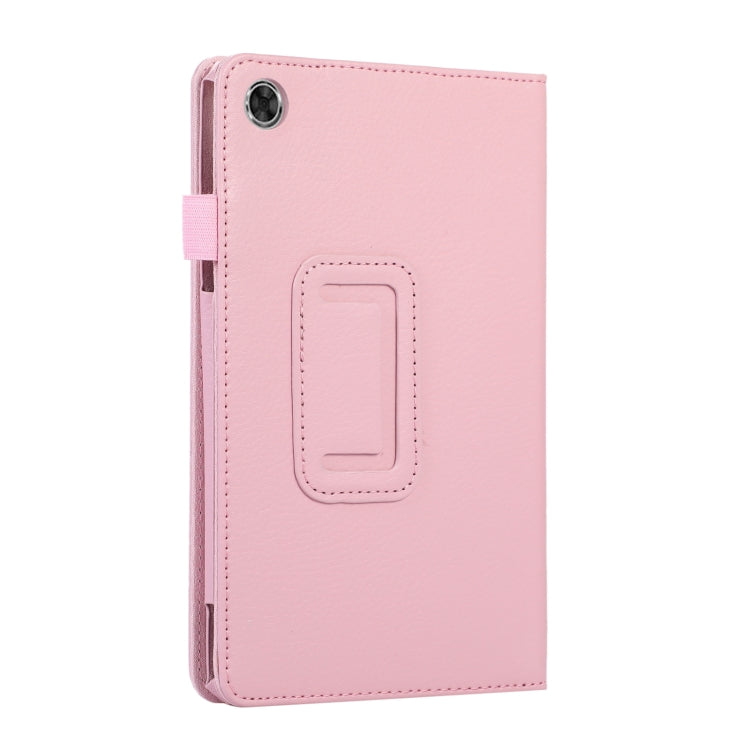 For Lenovo Tab M8 4th Gen Litchi Texture Leather Tablet Case(Pink) - free shipping - PMC TechLife - Order now!