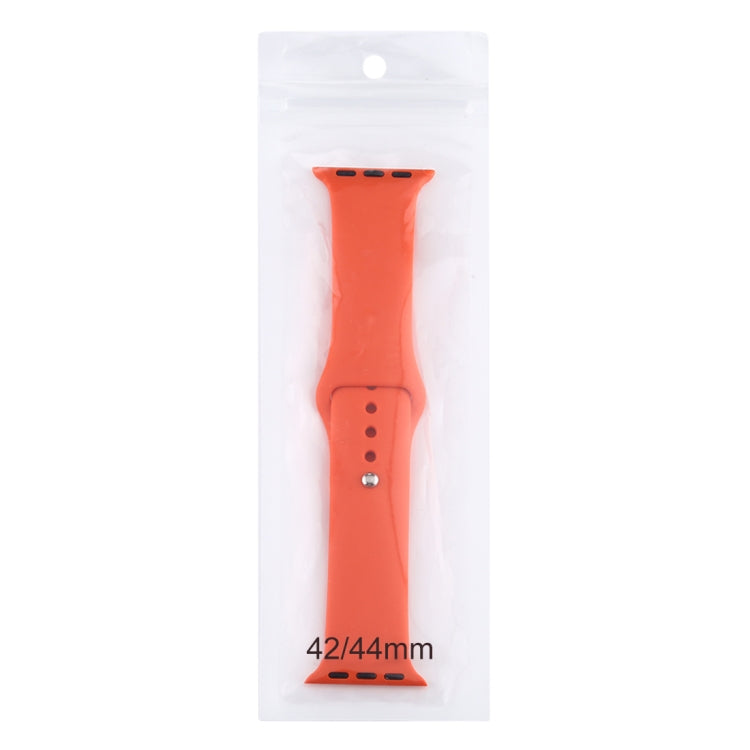 For Apple Watch Ultra 49mm&Watch Ultra 2 49mm / Series 9&8&7 45mm / SE 3&SE 2&6&SE&5&4 44mm / 3&2&1 42mm Silicone Watch Band, Short Section (female)(Rock Grey) - Watch Bands by PMC TechLife | Online Shopping South Africa | PMC TechLife | Buy Now Pay Later Mobicred