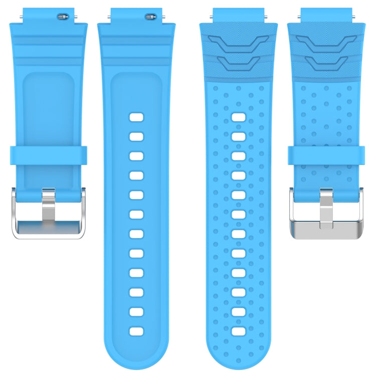 For Xplora X5 / X5 Play Children Watch Silicone Replacement Watch Band(Sky Blue) - Watch Bands by PMC TechLife | Online Shopping South Africa | PMC TechLife