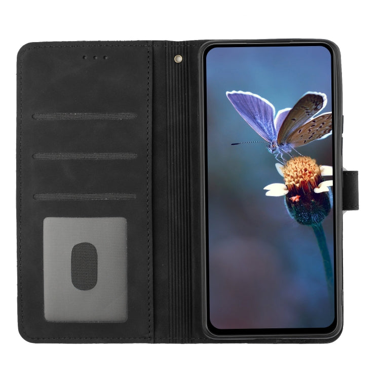 For Xiaomi 13 Flower Embossing Pattern Leather Phone Case(Black) - free shipping - PMC TechLife - Order now!