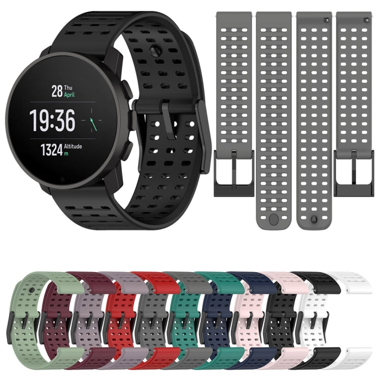 For Suunto 9 Peak Pro / Suunto Vertical Silicone Replacement Watch Band(White) -  by PMC TechLife | Online Shopping South Africa | PMC TechLife