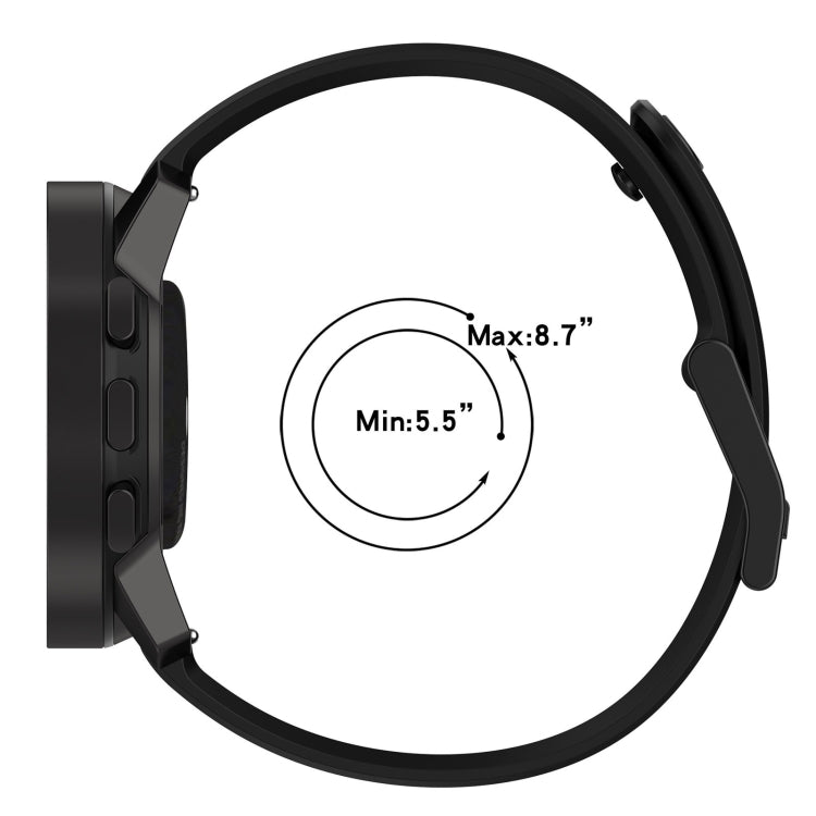 For Suunto 9 Peak Pro / Suunto Vertical Silicone Replacement Watch Band(Black) -  by PMC TechLife | Online Shopping South Africa | PMC TechLife