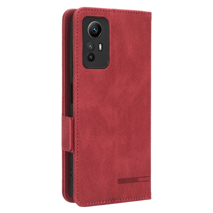 For Xiaomi Redmi Note 12S 4G Magnetic Clasp Leather Phone Case(Red) - free shipping - PMC TechLife - Order now!