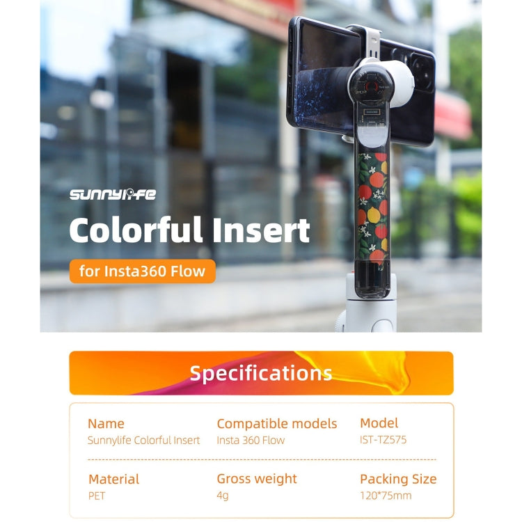 For Insta360 Flow Sunnylife IST-TZ575 Color Insert Sticker(Combo 3) - Protective Film & Stickers by Sunnylife | Online Shopping South Africa | PMC TechLife | Buy Now Pay Later Mobicred