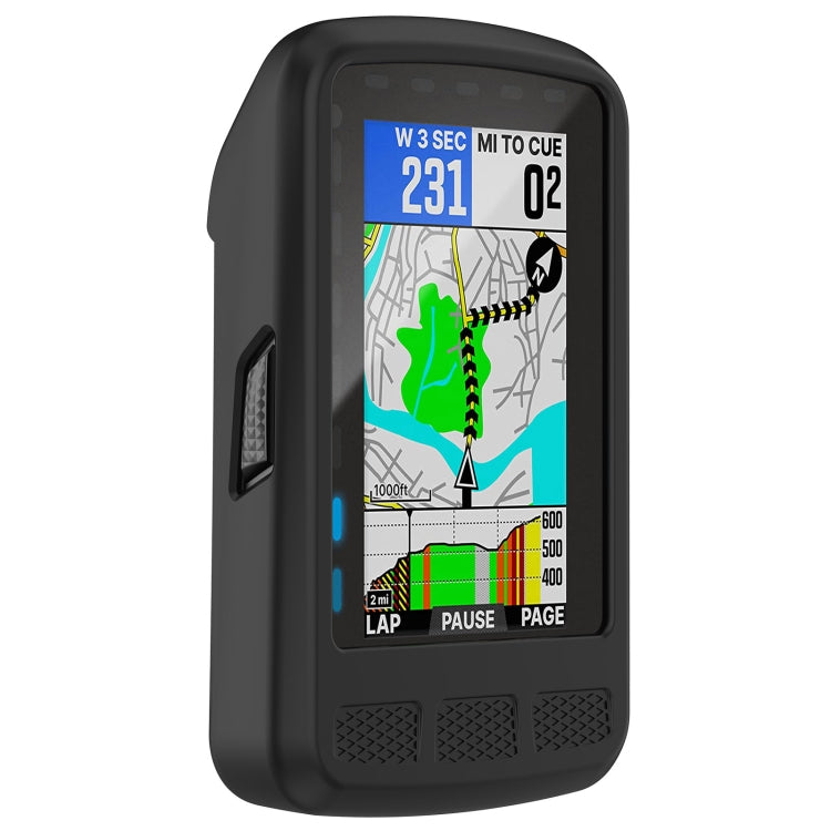 For Wahoo Elemnt Roam WFCC4 Stopwatch Silicone Protective Case(Black) - Watch Case by PMC TechLife | Online Shopping South Africa | PMC TechLife | Buy Now Pay Later Mobicred