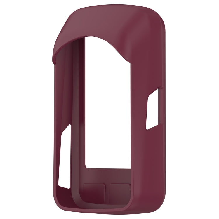 For Wahoo Elemnt Roam WFCC4 Stopwatch Silicone Protective Case(Wine Red) - Watch Case by PMC TechLife | Online Shopping South Africa | PMC TechLife