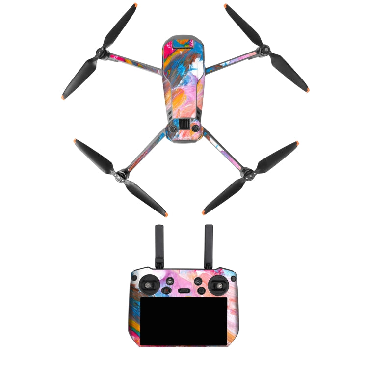 For DJI Mavic 3 Pro / RC Pro Sunnylife Drone Body Remote Control Decorative Stickers Set(Pink Cloud) - Stickers by Sunnylife | Online Shopping South Africa | PMC TechLife | Buy Now Pay Later Mobicred