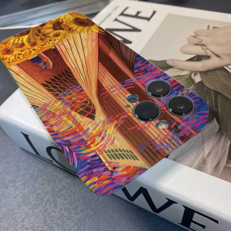 For iPhone 11 Precise Hole Oil Painting Pattern PC Phone Case(Architectural Painting) - iPhone 11 Cases by PMC TechLife | Online Shopping South Africa | PMC TechLife