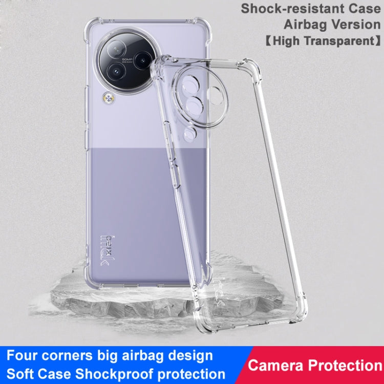 For Xiaomi Civi 3 5G imak Shockproof Airbag TPU Phone Case(Transparent) - free shipping - PMC TechLife - Order now!