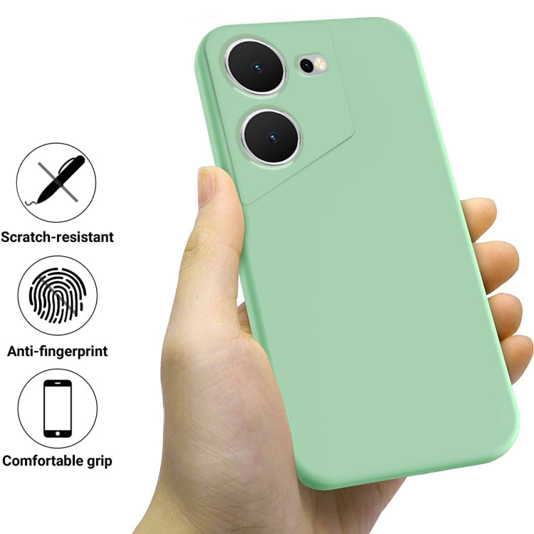 For Tecno Pova 5 Pure Color Liquid Silicone Shockproof Phone Case(Green) - free shipping - PMC TechLife - Order now!