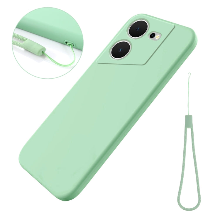 For Tecno Pova 5 Pure Color Liquid Silicone Shockproof Phone Case(Green) - free shipping - PMC TechLife - Order now!