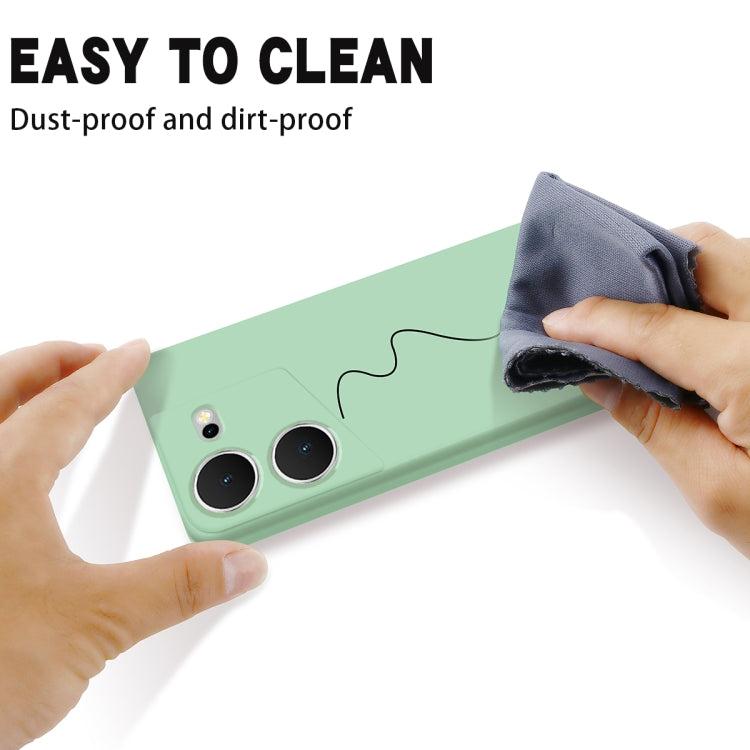 For Tecno Pova 5 Pure Color Liquid Silicone Shockproof Phone Case(Green) - free shipping - PMC TechLife - Order now!