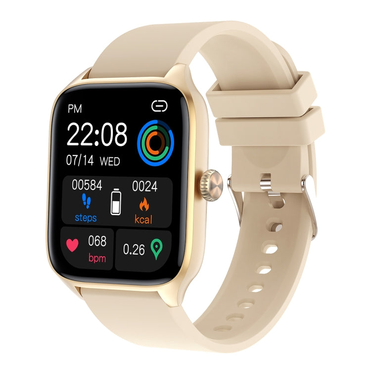 T19 Pro 1.96 inch IP67 Waterproof Silicone Band Smart Watch, Supports Dual-mode Bluetooth Call / Heart Rate Monitoring(Gold) - Smart Watches by PMC TechLife | Online Shopping South Africa | PMC TechLife