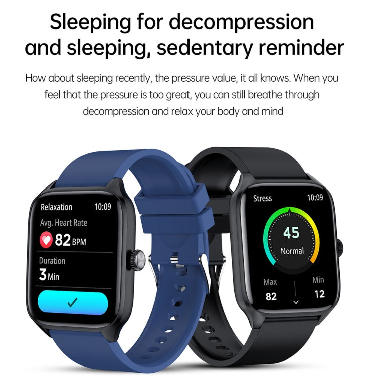 T19 Pro 1.96 inch IP67 Waterproof Silicone Band Smart Watch, Supports Dual-mode Bluetooth Call / Heart Rate Monitoring(Black) - Smart Watches by PMC TechLife | Online Shopping South Africa | PMC TechLife