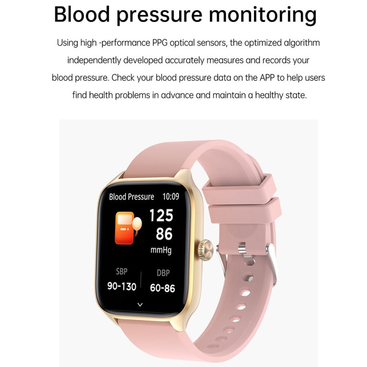 T19 Pro 1.96 inch IP67 Waterproof Silicone Band Smart Watch, Supports Dual-mode Bluetooth Call / Heart Rate Monitoring(Pink) - Smart Watches by PMC TechLife | Online Shopping South Africa | PMC TechLife