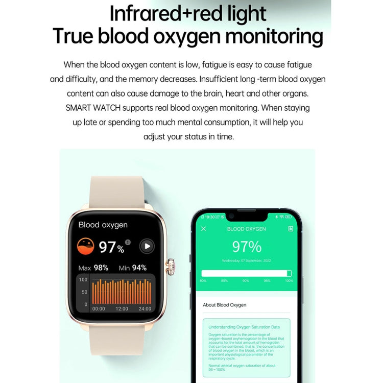 T20 1.96 inch IP67 Waterproof Silicone Band Smart Watch, Supports Dual-mode Bluetooth Call / Heart Rate Monitoring(Pink) - Smart Watches by PMC TechLife | Online Shopping South Africa | PMC TechLife
