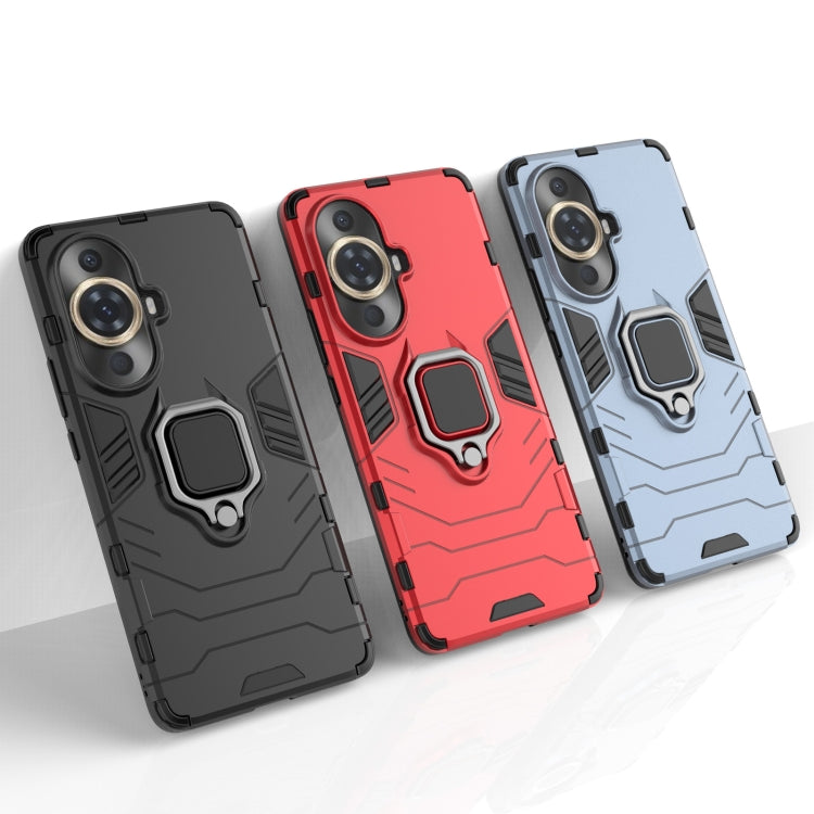 For Huawei nova 11 Pro Magnetic Ring Holder PC + TPU Phone Case(Red) - free shipping - PMC TechLife - Order now!