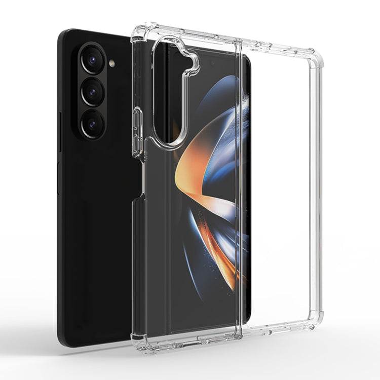 For Samsung Galaxy Z Fold5 Transparent PC + TPU Shockproof Phone Case - free shipping - PMC TechLife - Order now!