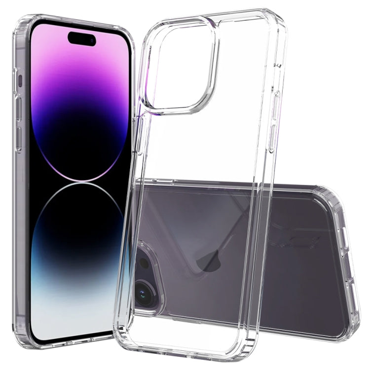 For iPhone 15 Pro Max Scratchproof Acrylic TPU Phone Case(Transparent) - iPhone 15 Pro Max Cases by PMC TechLife | Online Shopping South Africa | PMC TechLife | Buy Now Pay Later Mobicred