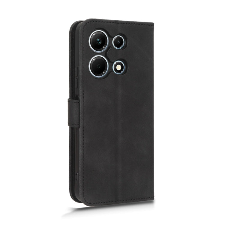 For Infinix Note 30 Skin Feel Magnetic Flip Leather Phone Case(Black) - free shipping - PMC TechLife - Order now!