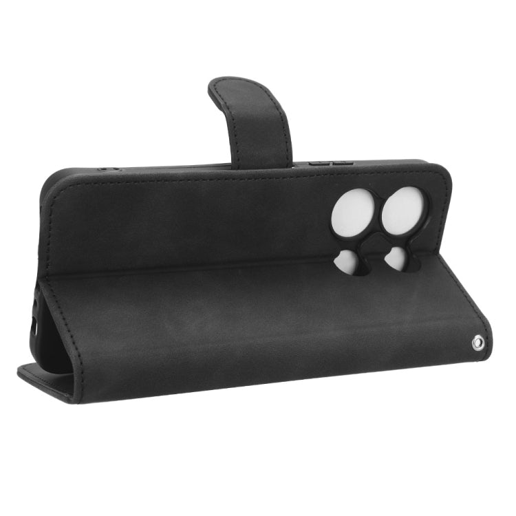 For Infinix Note 30 Skin Feel Magnetic Flip Leather Phone Case(Black) - free shipping - PMC TechLife - Order now!