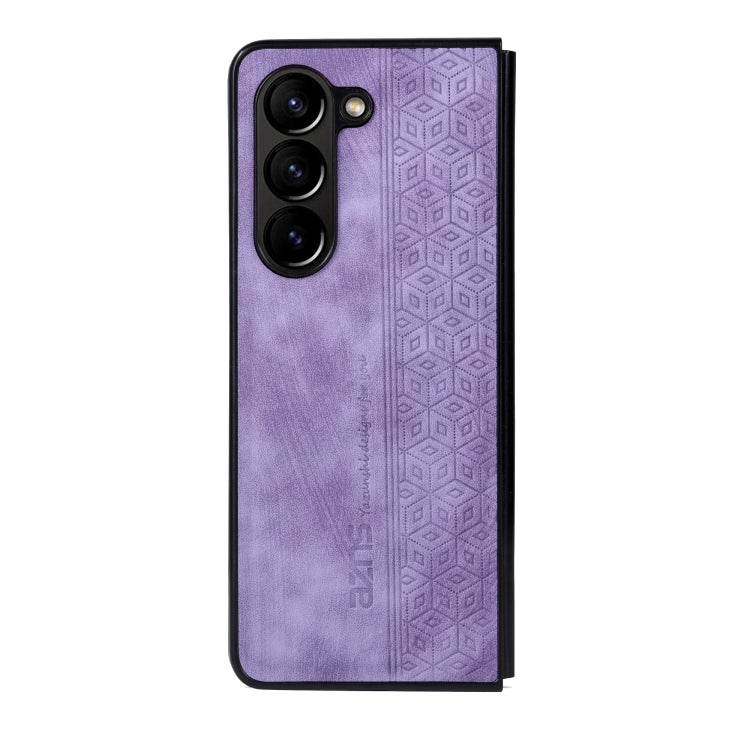 For Samsung Galaxy Z Fold5 AZNS 3D Embossed Skin Feel Phone Case(Purple) - free shipping - PMC TechLife - Order now!