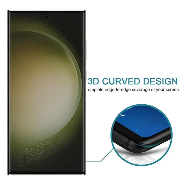 For Samsung Galaxy S23 Ultra 5G 25pcs Ultrathin 3D Curved Edge Privacy Tempered Glass Film, Support Unlock - free shipping - PMC TechLife - Order now!
