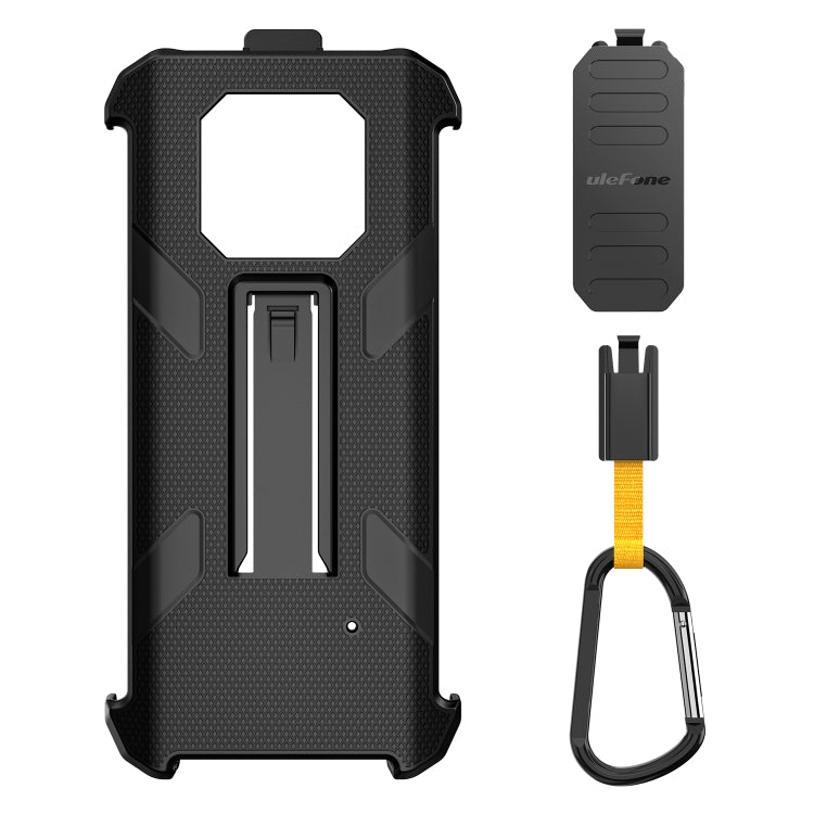 For Ulefone Armor 22 Ulefone Back Clip Phone Case with Carabiner(Black) - Ulefone Cases by Ulefone | Online Shopping South Africa | PMC TechLife | Buy Now Pay Later Mobicred