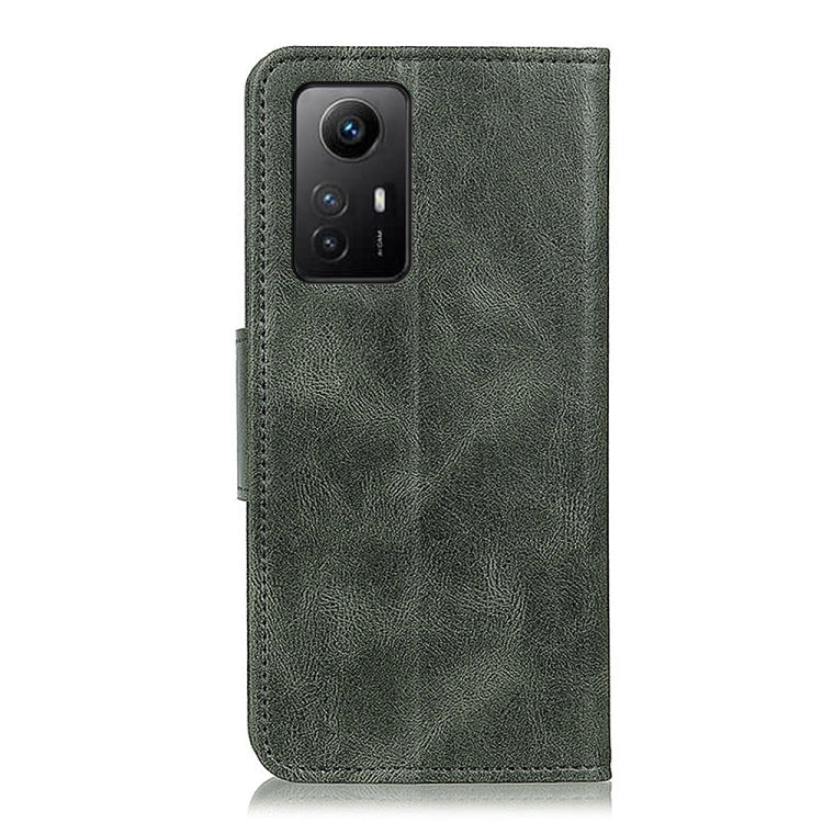 For Xiaomi Redmi Note 12S 4G Mirren Crazy Horse Texture Horizontal Flip Leather Phone Case with Holder & Card Slots & Wallet(Dark Green) - free shipping - PMC TechLife - Order now!
