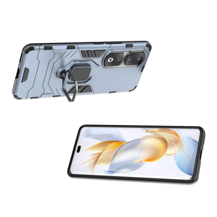 For Honor 90 Pro Magnetic Ring Holder PC + TPU Phone Case(Navy Blue) - free shipping - PMC TechLife - Order now!