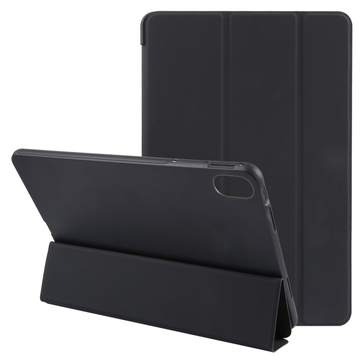 For Huawei MatePad 11 2023 GEBEI 3-folding Holder Shockproof Flip Leather Tablet Case(Black) - free shipping - PMC TechLife - Order now!