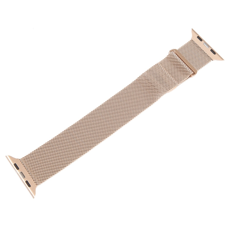 For Apple Watch Ultra 49mm Milanese Metal Magnetic Watch Band(Retro Gold) - Watch Bands by PMC TechLife | Online Shopping South Africa | PMC TechLife