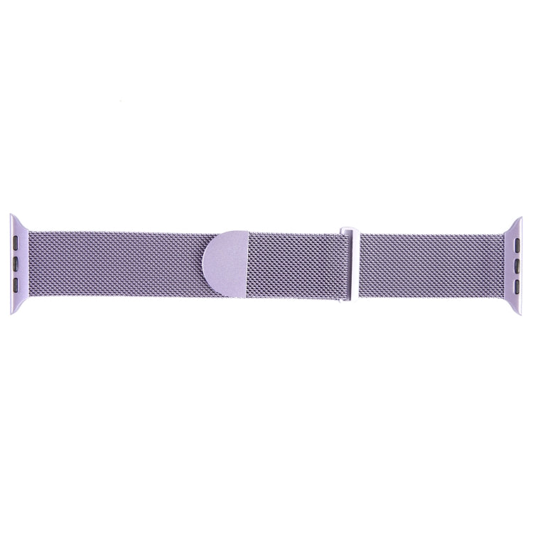 For Apple Watch 8 41mm Milanese Metal Magnetic Watch Band(Lavender Purple) - Watch Bands by PMC TechLife | Online Shopping South Africa | PMC TechLife