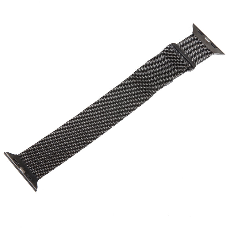 For Apple Watch 5 40mm Milanese Metal Magnetic Watch Band(Gunmetal) - Watch Bands by PMC TechLife | Online Shopping South Africa | PMC TechLife
