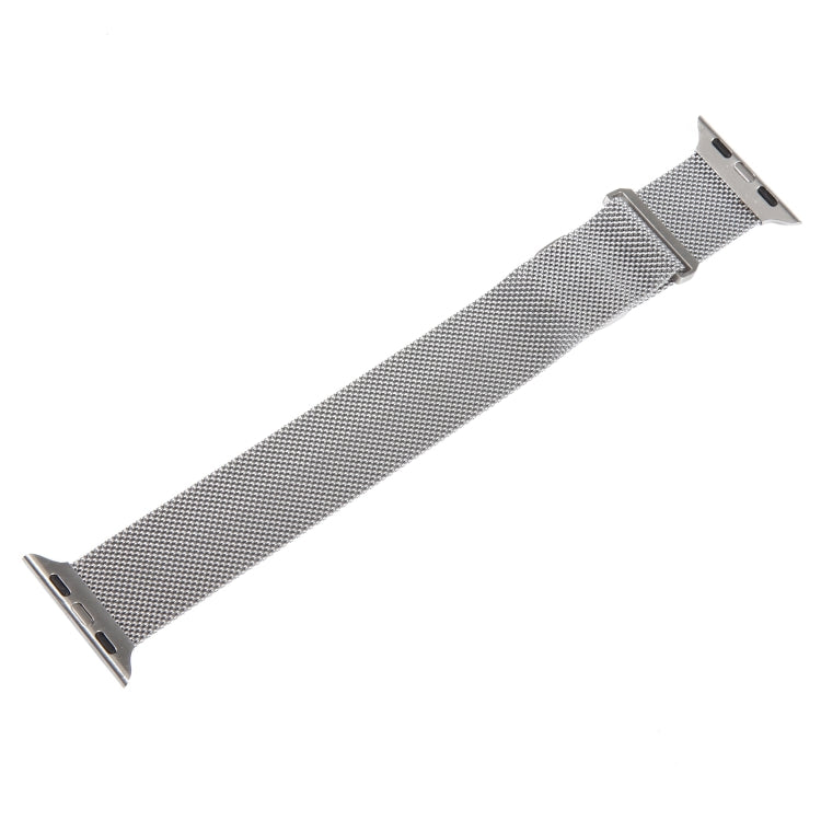 For Apple Watch SE 2023 44mm Milanese Metal Magnetic Watch Band(Silver) - Watch Bands by PMC TechLife | Online Shopping South Africa | PMC TechLife
