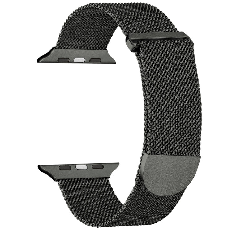 For Apple Watch SE 2023 44mm Milanese Metal Magnetic Watch Band(Army Green) - Watch Bands by PMC TechLife | Online Shopping South Africa | PMC TechLife