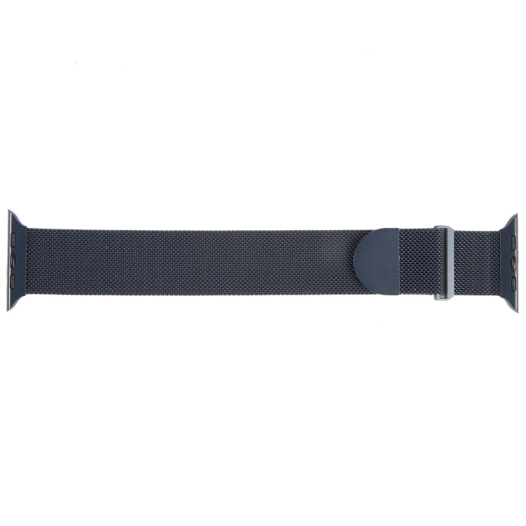 For Apple Watch 9 41mm Milanese Metal Magnetic Watch Band(Midnight Blue) - Watch Bands by PMC TechLife | Online Shopping South Africa | PMC TechLife