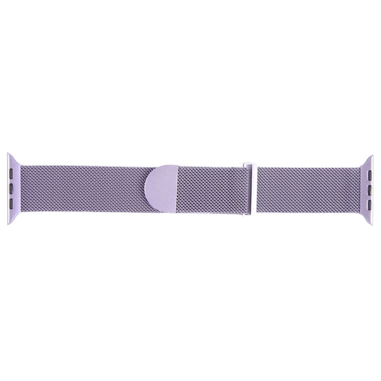 For Apple Watch 9 41mm Milanese Metal Magnetic Watch Band(Lavender Purple) - free shipping - PMC TechLife - Order now!