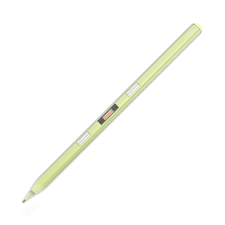 P10s Transparent Case Wireless Charging Stylus Pen for iPad 2018 or Later(Light Green) - Stylus Pen by PMC TechLife | Online Shopping South Africa | PMC TechLife