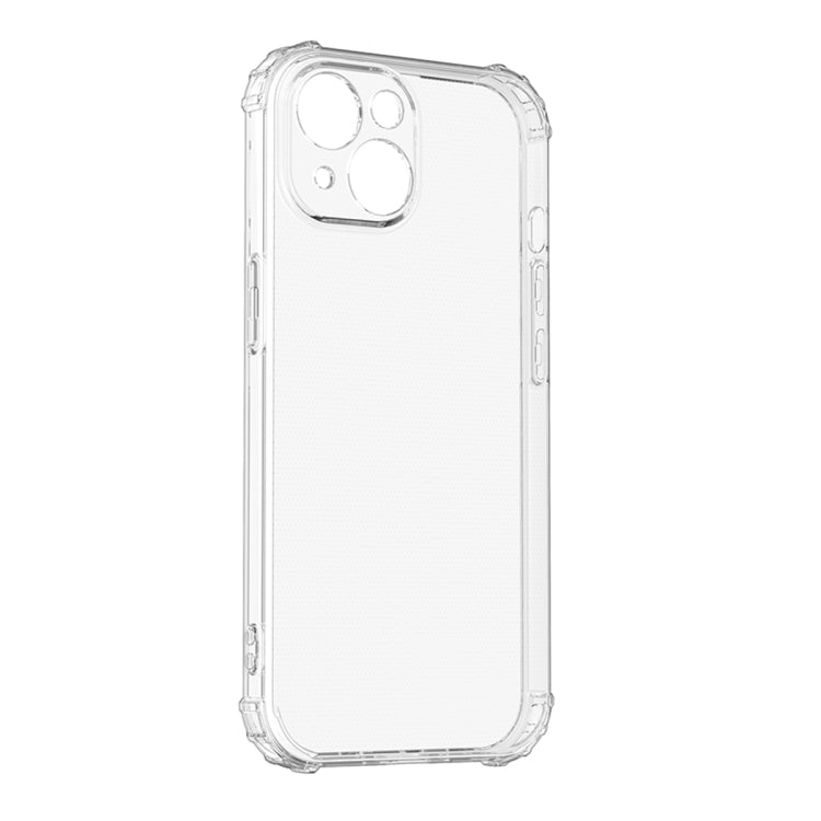 For iPhone 15 Plus Four-Corner Shockproof Clear TPU Phone Case(Transparent) - free shipping - PMC TechLife - Order now!