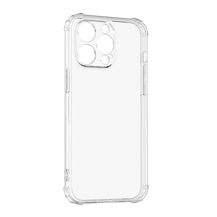 For iPhone 15 Pro Max Four-Corner Shockproof Clear TPU Phone Case(Transparent) - free shipping - PMC TechLife - Order now!
