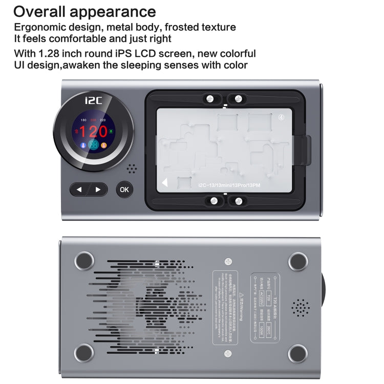 i2C T20 Heating Platform Module For Universal Series - Repair Platform by i2C | Online Shopping South Africa | PMC TechLife | Buy Now Pay Later Mobicred