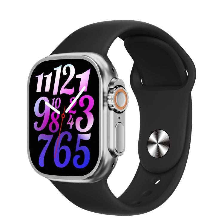 WS-E9 Ultra 2.2 inch IP67 Waterproof Silicone Band Smart Watch, Support Heart Rate / NFC(Black) - Smart Watches by PMC TechLife | Online Shopping South Africa | PMC TechLife | Buy Now Pay Later Mobicred