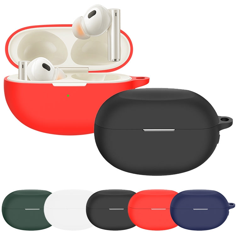 For Realme Buds Air5 Pro Wireless Earphone Silicone Protective Case(Dark Green) - Other Earphone Case by PMC TechLife | Online Shopping South Africa | PMC TechLife