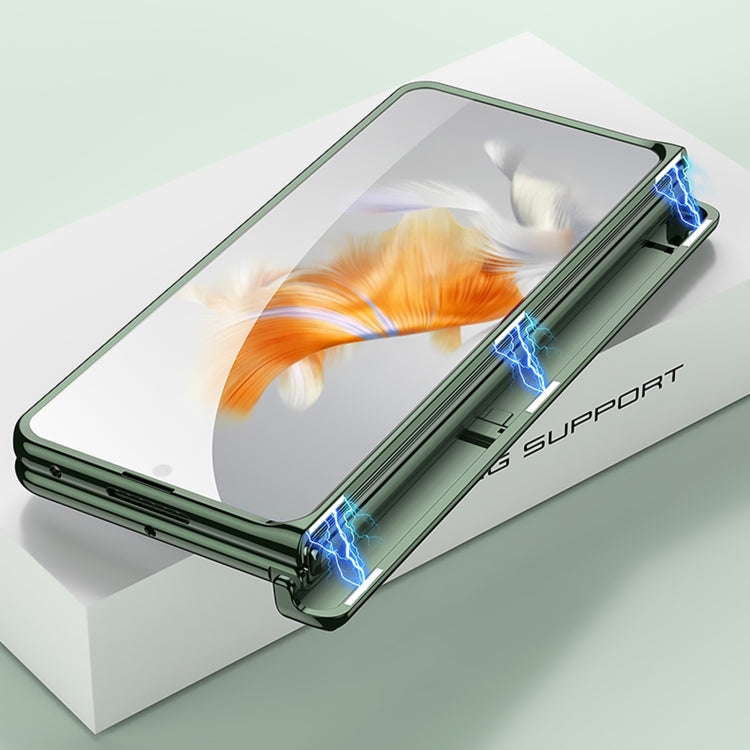 For Huawei Mate X3 GKK Integrated Hinge Folding Phone Case with Holder(Silver) - free shipping - PMC TechLife - Order now!