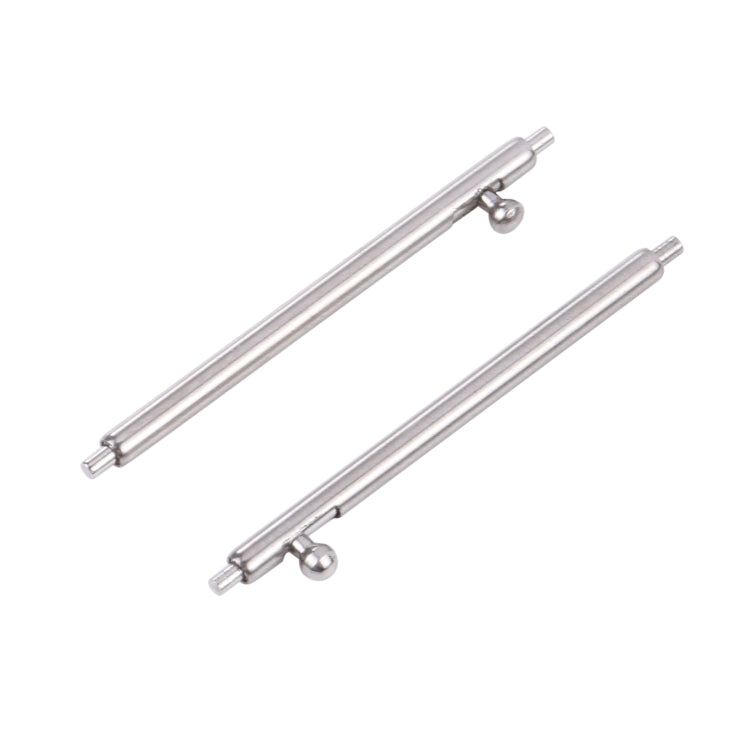 26mm 100pcs Stainless Steel Watch Band Connector, Outside Diameter:1.5mm - Watch Bands by PMC TechLife | Online Shopping South Africa | PMC TechLife