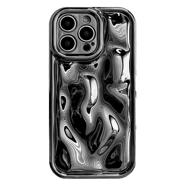 For iPhone 13 Pro Max Electroplating Meteorite Texture TPU Phone Case(Black) - free shipping - PMC TechLife - Order now!