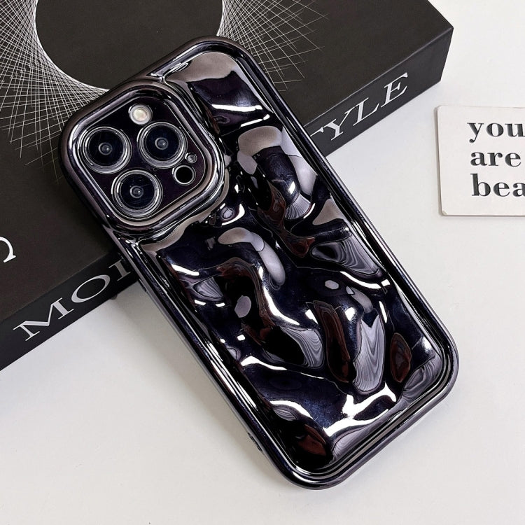 For iPhone 11 Electroplating Meteorite Texture TPU Phone Case(Black) - free shipping - PMC TechLife - Order now!